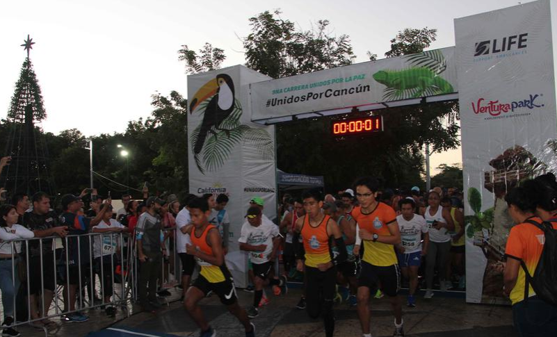 Cancún: Zubirán y Hausleber ganan carrera por la paz