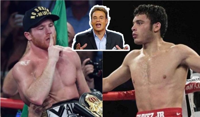 Chávez Jr reta a ‘Canelo’ y se enoja David Faitelson