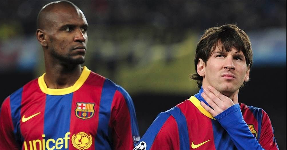 Messi arremete contra Eric Abidal directivo del Barcelona