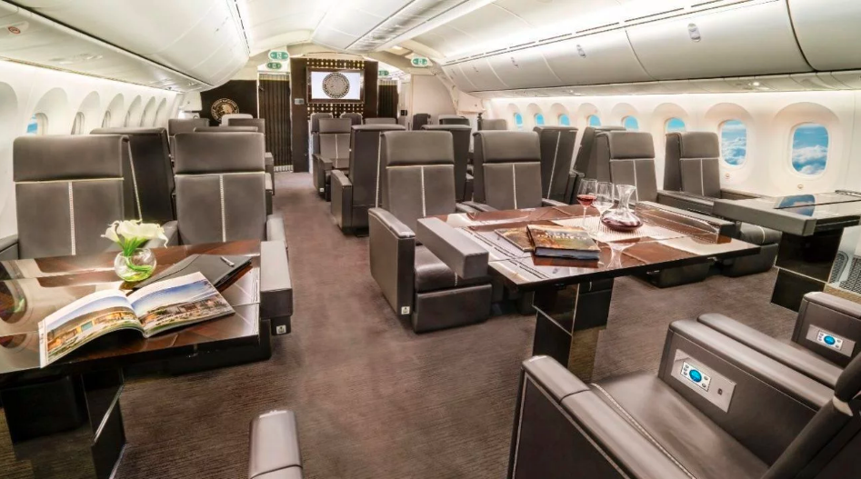 Así luce el interior del Avión Presidencial que será rifado por AMLO (FOTOS)