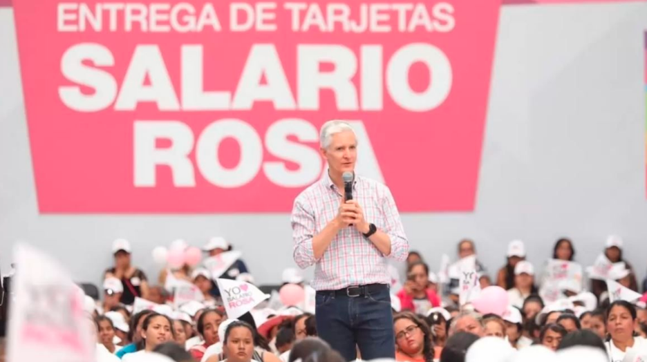 Más de 220 mil jefas de familias ha beneficiado el Salario Rosa: Alfredo del Mazo