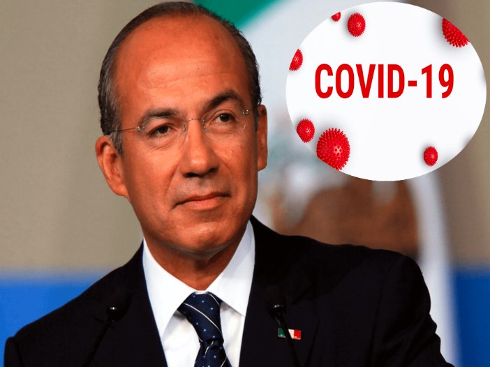 Felipe Calderón manda a la calle a sus afiliados pese a presencia de coronavirus