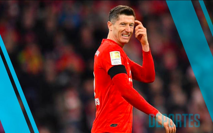 Robert Lewandowski del Bayern Múnich estará FUERA cuatro semanas