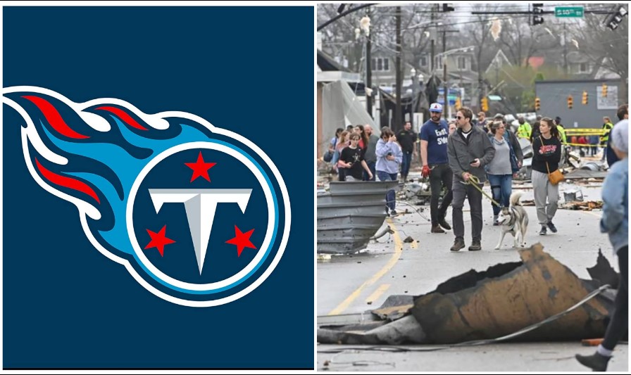 NFL: Tennessee Titans auxilian a los afectados por los tornados en Nashville