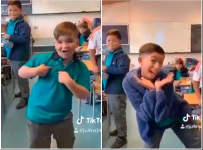 VIDEO VIRAL: Niños arrasan en Tik Tok con intrépida canción (final inesperado)