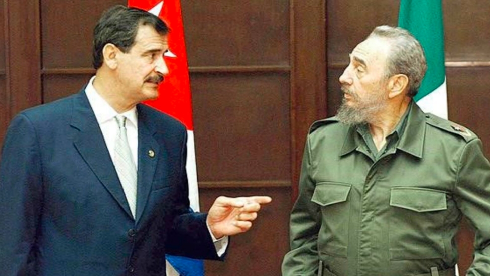 Vicente Fox humilló a Fidel Castro con una invitación de “comes y te vas”