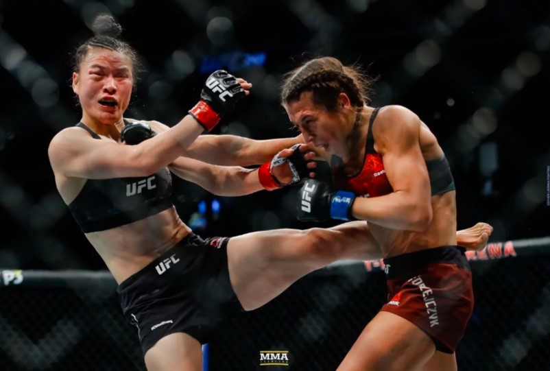 UFC: La mejor pelea femenil dentro de las Artes Marciales Mixtas (VIDEO)