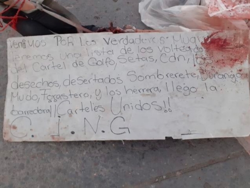 VIDEO: CJNG y Cártel del Golfo decapitan a miembro del Cártel de Sinaloa