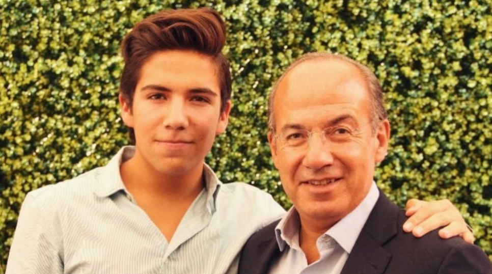 Felipe Calderón y la ostentosa vida que le da a su vástago