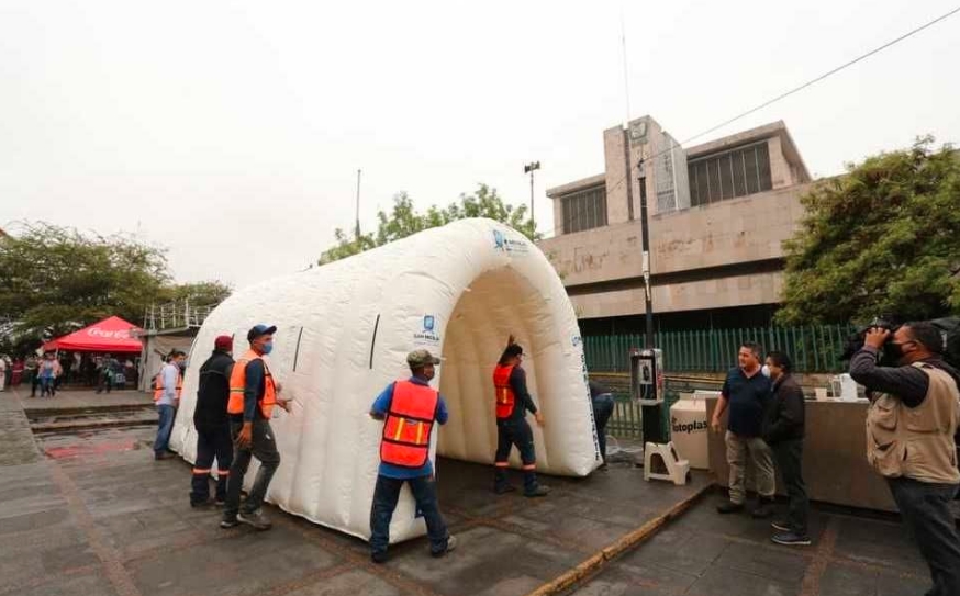 Gastará Congreso de Guanajuato 80 mil pesos en túnel sanitizante