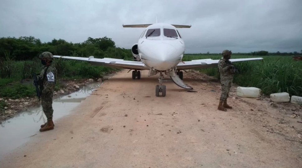 OTRO NARCOJET en la zona sur de Quintana Roo