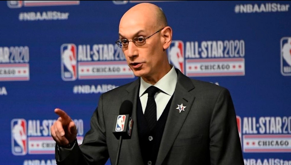 Adam Silver advierte riesgo en la reanudación de la NBA