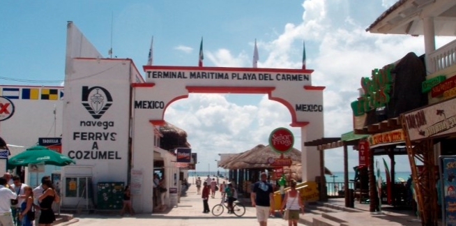 RETIRAN LAS MEDIDAS DE PREVENCIÓN DE CONTAGIOS DE COVID19 EN TERMINAL MARÍTIMA DE PLAYA DEL CARMEN