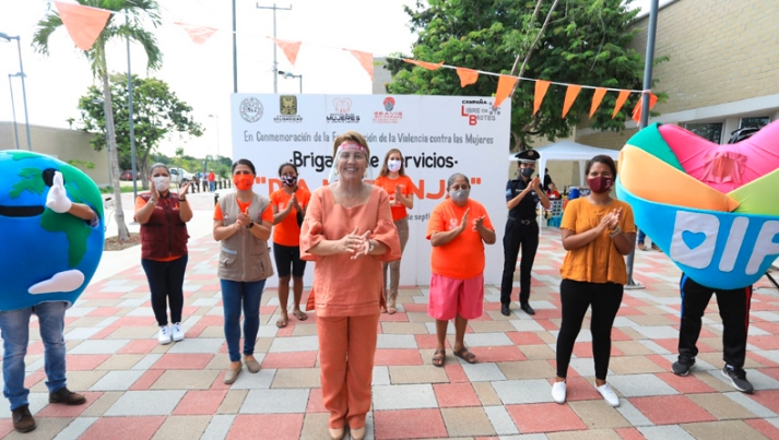 Cumple con hechos Laura Beristain en el combate a la violencia contra las mujeres