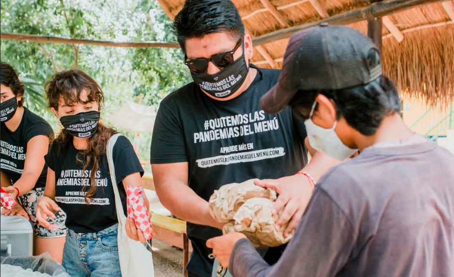 Celebran Día Mundial de la Alimentación a base de plantas en Playa del Carmen