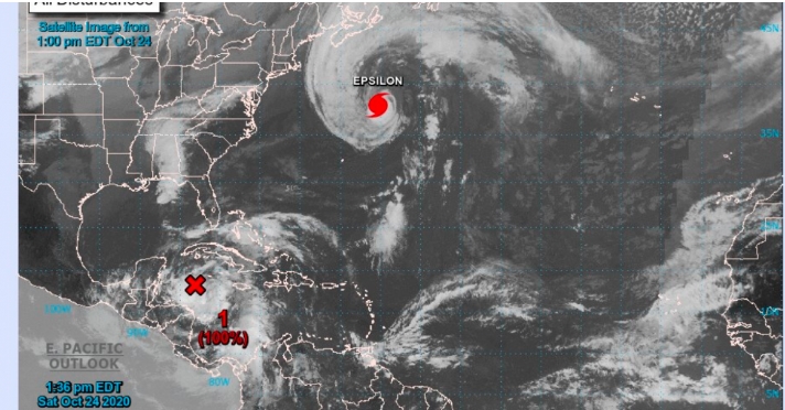 Aumenta a 100% probabilidad de ciclón tropical cerca de Quintana Roo