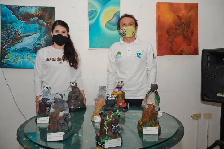 La FPMC premió a los ganadores del concurso pintura en escultura “Ponle Color y Vida a tu Fauna”