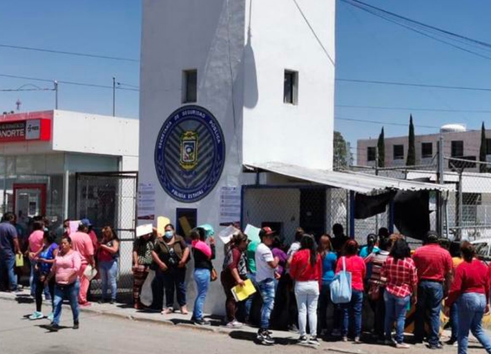 Reos protestan en el penal de San Miguel, en Puebla