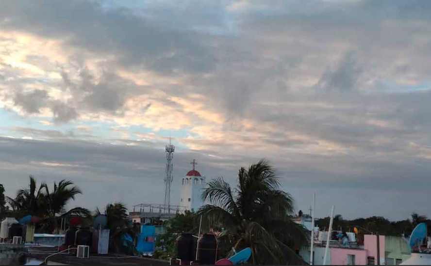 Playa del Carmen: Prevén descenso de temperatura en las próximas horas en Quintana Roo