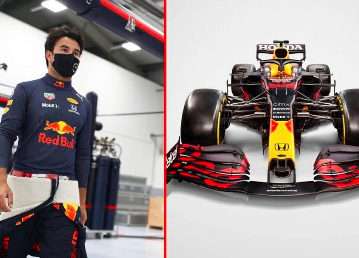 Checo Pérez y Max Verstappen están listos para rodar el RB16B de Red Bull