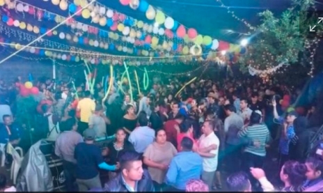 Baile patronal en Oaxaca causa brote de contagios de Covid-19; habría 400 infectados