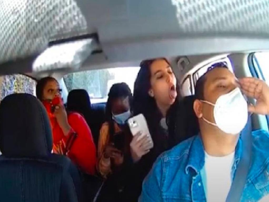 Conductor de Uber es agredido con saliva por mujer que dice tener Covid (+VIDEO)