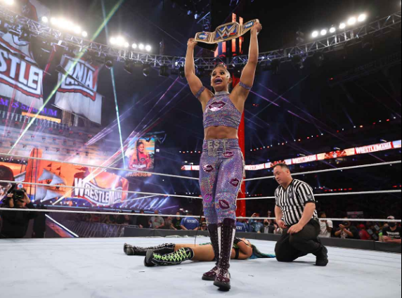 Bianca Belair, campeona histórica en Wrestlemania