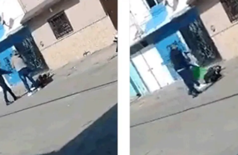 (VIDEO) Asesinan a quemarropa a sujeto en plena calle, en Celaya