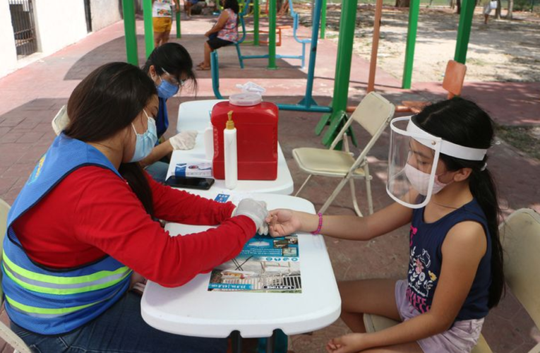 En menos de un mes, crece el índice de positividad COVID entre niños