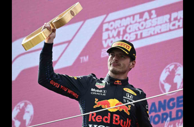 Max Verstappen manda en Austria, ‘Checo’ cae al sexto lugar