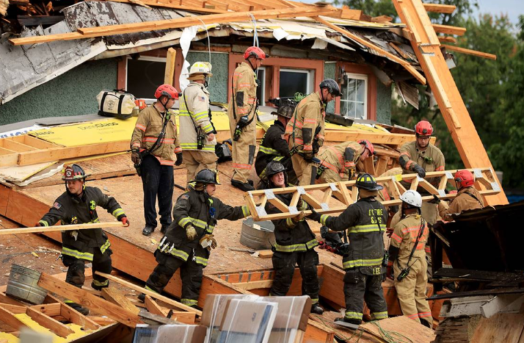 Otro derrumbe en E.U; Colapsa edificio en Washington