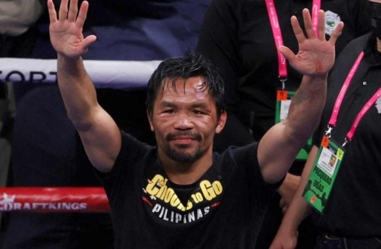 Manny Pacquiao deja en el aire su futuro