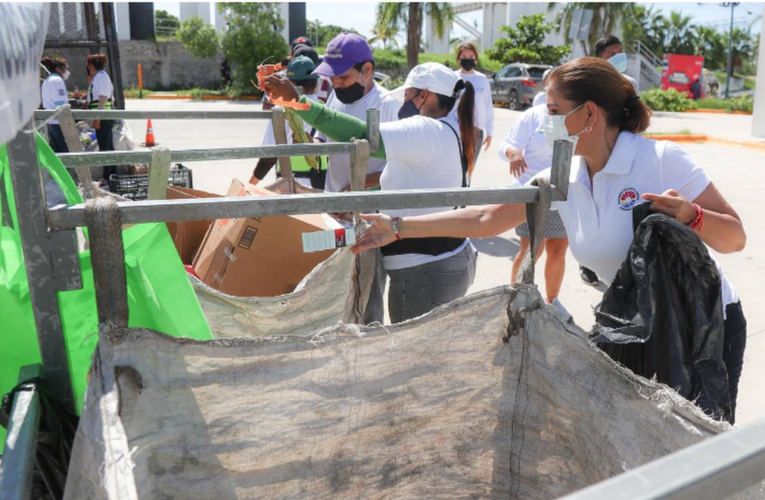 Realiza gobierno de Benito Juárez jornada de reciclatón