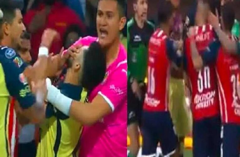 Clásico Nacional: América y Chivas emocionan por empujones y piquete de ojos, pero empatan sin goles