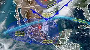 El frente frío 50 trae a México lluvias y vientos fuertes, posible caída de granizo, pero siguen las temperaturas arriba de 40 °C