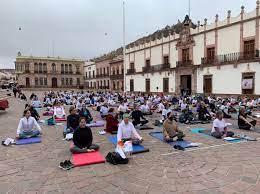 Zacatecas celebra el Día Internacional del Yoga