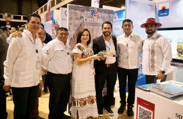 Cozumel presente en Tianguis Internacional e Pueblos Mágicos