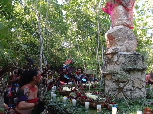 Rinden homenaje a la diosa Ixchel en Cozumel