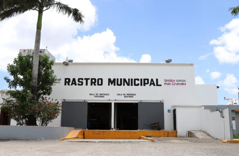 Cozumel mejora instalaciones del Rastro Municipal