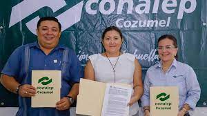 DIF Cozumel y CONALEP firman convenio de colaboración para prácticas profesionales