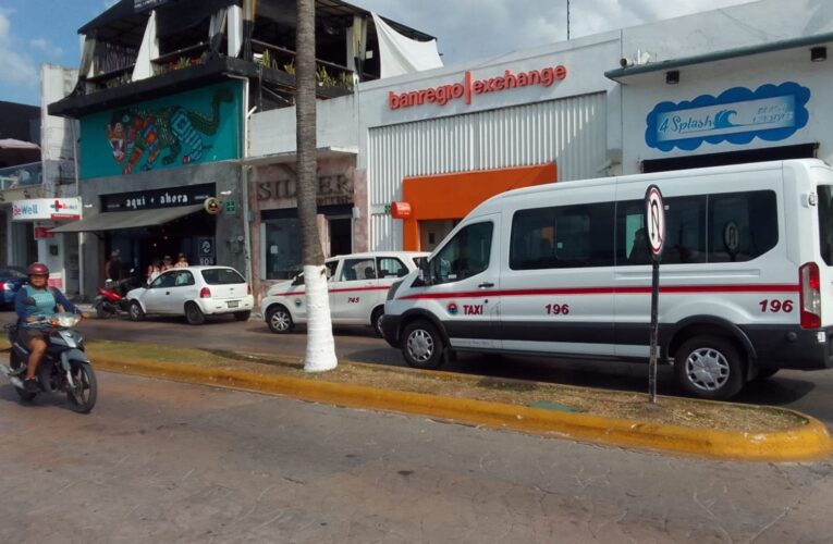 Imoveqroo busca retirar concesiones a taxistas de Cozumel que han participado en bloqueos