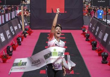 Gurutze Frades conquista el bronce en el Ironman de Cozumel