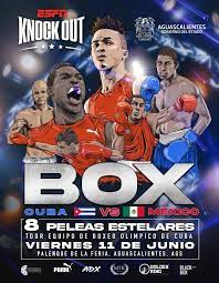 Aguascalientes acoge función internacional de Boxeo