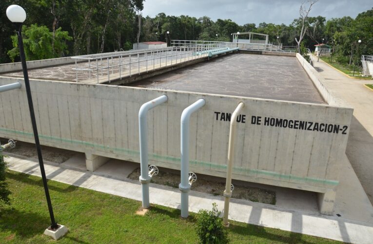 Van por rehabilitación de plantas de tratamiento de aguas residuales en Q. Roo