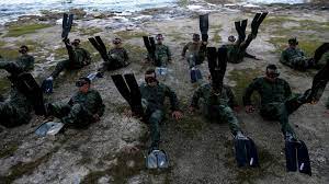 Adiestramiento de Buceo del Ejército Mexicano en Cozumel