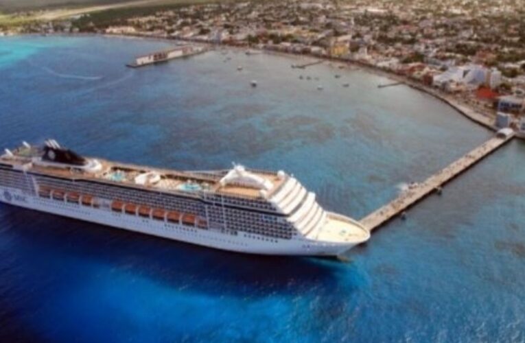 REGISTRARON MUELLES DE COZUMEL MÁS DE 4 MILLONES DE PASAJEROS EN EL PRIMER SEMESTRE DEL 2022