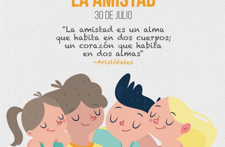 «Amistad es amigo»: Día Internacional de la Amistad