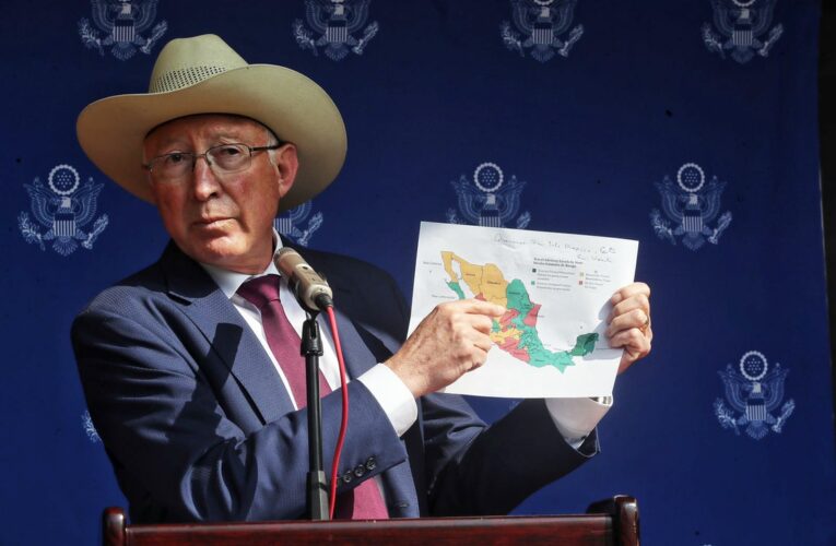 Ken Salazar: faltan resultados en México sobre seguridad