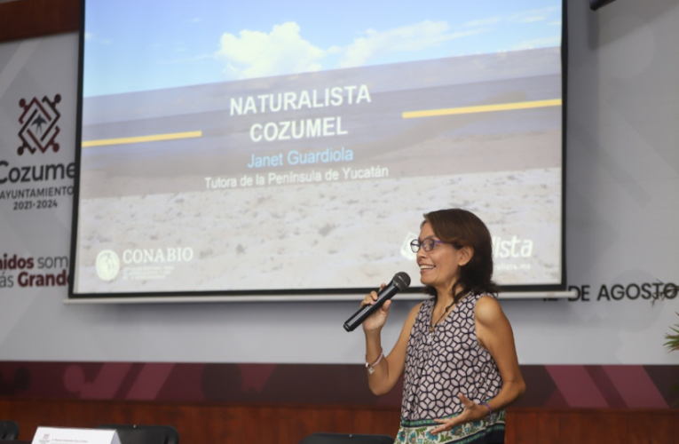 Cozumeleños podrán contribuir en la identificación de especies de flora y fauna a través de la plataforma “Naturista”