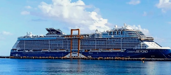 Mahahual y Cozumel reciben al crucero de élite, Beyond de la compañía Celebrity Cruise